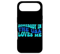Carcasa para iPhone Air Somebody in The USA Loves Me Modern Boho Vibe
