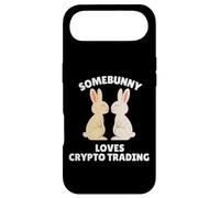 Carcasa para iPhone Air Somebunny ama el Comercio de criptomonedas Lindo Regalo de Conejo de Pascua