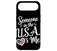 Carcasa para iPhone Air Someone In The USA Is Me American Flag Heart