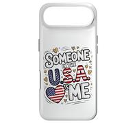 Carcasa para iPhone Air Someone In The USA Loves Me American Heart