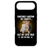 Carcasa para iPhone Air Sometimes I Question My Sanity But My Cats Kitten Kitty