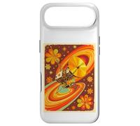 Carcasa para iPhone Air Sonda Espacial Estilo Voyager con Flor Golden Record de los años 70