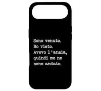 Carcasa para iPhone Air Sono venuto Ho Visto Avevo l'ansia Me ne Sono andato