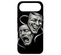 Carcasa para iPhone Air Sonríe Ahora Llora Más Tarde Feliz Máscaras de Teatro Triste