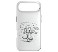 Carcasa para iPhone Air Sonriente Tigre Astronauta Explorador Espacial Aventura Cósmica