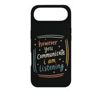 Carcasa para iPhone Air Soporte de Escucha de cotización de Conciencia de ASL inclusiva