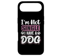 Carcasa para iPhone Air Soporte para Perros con Texto en inglés «Im Not Single I Have A Dog/Dog/Mum/Dog