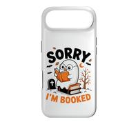 Carcasa para iPhone Air Sorry I Am Booked Reading Nerd for Bookworms Regalo Hombres Mujeres