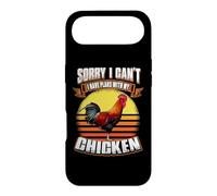 Carcasa para iPhone Air Sorry I Can't I Have Plans with My Chicken Funny Animal