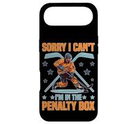 Carcasa para iPhone Air Sorry I Can't I'm In The Penalty Box Jugador de Hockey -
