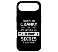 Carcasa para iPhone Air Sorry I'm Cranky I'm Going Through My Terrible 60's Funny