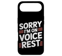 Carcasa para iPhone Air Sorry I'm On Voice Rest Vocal Choir Singer Rest |-