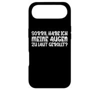 Carcasa para iPhone Air Sorry Tengo mis Ojos Demasiado ruidosos enrollados sarcásticos
