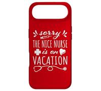 Carcasa para iPhone Air Sorry The Nurse is on Vacation, Bonito diseño para Enfermeras