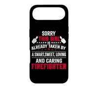 Carcasa para iPhone Air Sorry This Girl Caring Firefighter Funny Firefighters Lovers