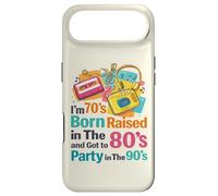 Carcasa para iPhone Air Soy 70 nací Criado en los 80 y FUI de Fiesta en los 90