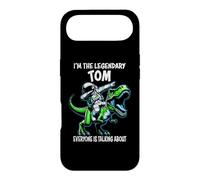 Carcasa para iPhone Air Soy el Legendario Tom Funny Astronaut Dinosaur Cartoon