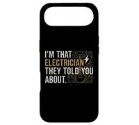 Carcasa para iPhone Air Soy Ese Electricista Que te dijeron sobre el Arte de Texto Vintage