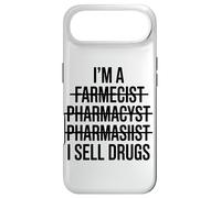 Carcasa para iPhone Air Soy Farmacéutico Vendo Medicamentos Dispensador Laboratorio