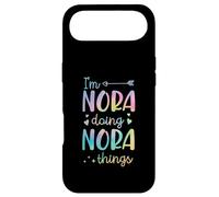 Carcasa para iPhone Air Soy Nora Doing Nora Things Nombre Personalizado