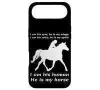 Carcasa para iPhone Air Soy Sus Ojos Él Es Mis Alas Yo Soy Su Humano Él Es Mi Caballo