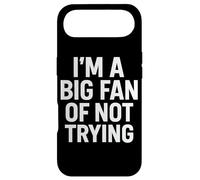 Carcasa para iPhone Air Soy un Gran Fan de no Intentar una Cita Divertida