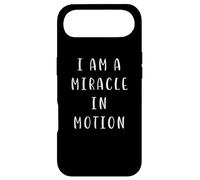 Carcasa para iPhone Air Soy un Milagro en Movimiento Declaración motivadora Inspiradora