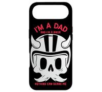 Carcasa para iPhone Air Soy un papá y Soy un Motorista Nada Puede Asustarme papá Motorista