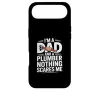 Carcasa para iPhone Air Soy un papá y un Fontanero Nada me Asusta Divertido