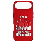 Carcasa para iPhone Air Soy un sobreviviente del accidente cerebrovascular Mes de concientiz