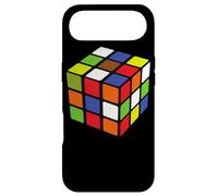 Carcasa para iPhone Air Speed Cubing Rubiks Cubo Colorido Rubix 80s Vintage Kidcore