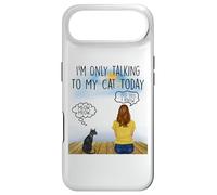 Carcasa para iPhone Air Sphynx Cat I'm Only Talking To My Cat Today Cats Lovers