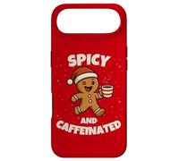 Carcasa para iPhone Air Spicy and Caffeinated Gingerbread Funny Coffee Christmas