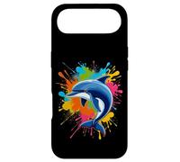 Carcasa para iPhone Air Splash Art Dolphin Design Hermosos Amantes de los Delfines