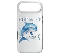 Carcasa para iPhone Air Splashing into Grade 9 - Back To School Dolphin Graphic