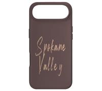 Carcasa para iPhone Air Spokane Valley Washington Diseño Elegante Vintage