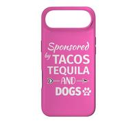 Carcasa para iPhone Air Sponsored by Tacos Tequila & Dogs,Drink Tequila Pet Dog Paw
