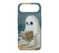 Carcasa para iPhone Air Spooky Ghost Reading at Beach Summer Moonlight Cozy Decor