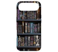 Carcasa para iPhone Air Spooky Library Bookshelf Pattern for Book Lovers & Readers