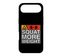 Carcasa para iPhone Air Squat More Weight Powerlifting Gym Workout