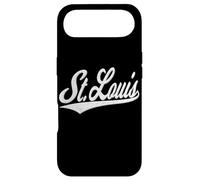 Carcasa para iPhone Air ST. Louis Varsity Script Vintage Retro Sports Jersey Estilo