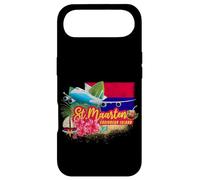 Carcasa para iPhone Air St. Maarten Retro Caribbean Vintage Island Recuerdo avión