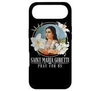 Carcasa para iPhone Air St Maria Goretti Lily Saints Chicas Católicas Pureza