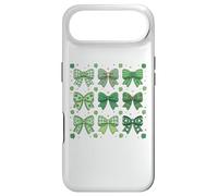 Carcasa para iPhone Air St Patrick’s Day Green Shamrock Bow Coquette St Patricks Day