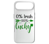 Carcasa para iPhone Air St Patricks 0% Irish 100% Lucky Lass Kiss Me I'm Irish ish