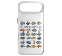 Carcasa para iPhone Air St Simons Island GA - Diseño de Peces Coloridos