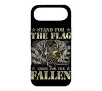 Carcasa para iPhone Air Stand For The Flag Arrodillarse For The Fallen Honor Armado