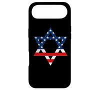 Carcasa para iPhone Air Star of David Jewish US Flag Half Jew Purim Love Israel Gift