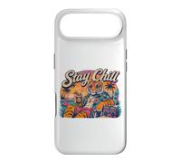 Carcasa para iPhone Air Stay Chill Tiger Tropical Beach Vacaciones Retro Verano Vibes