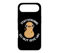 Carcasa para iPhone Air Stay Strong Do Nut Give Up, Divertido Juego de Palabras con Cacahuetes